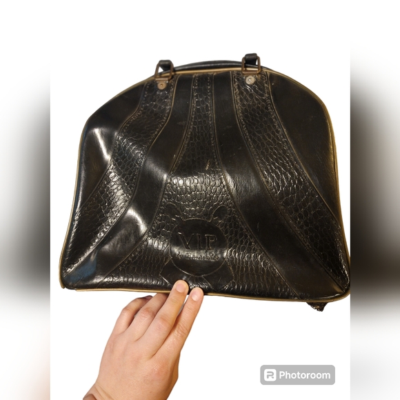 VINTAGE 60’s Bowling Ball Bag Weekender Carry On Bag - Picture 7 of 9